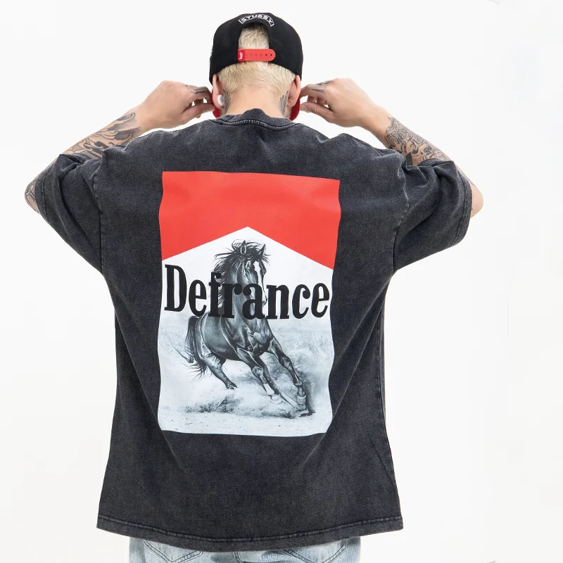 Vintage T-shirt Oversize Harajuku Graphic T shirts Cotton Retro Print Tops Hip Hop Tshirt Men Streetwear Summer Clothing 2022
Vintage T-shirt Oversize Harajuku Graphic T shirts Cotton Retro Print Tops Hip Hop Tshirt Men Streetwear Summer Clothing 2022