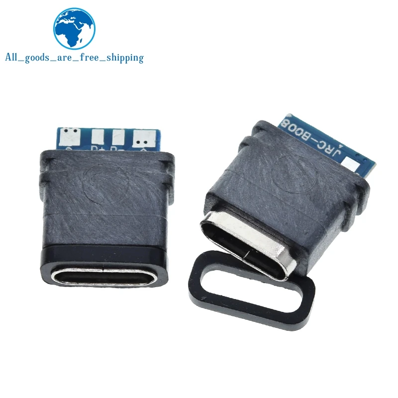5PCS USB 3.1 Waterproof Type-C Connector 4PIN 5A Female Socket IPX6 Level Of Waterproof Support Charging And Discharging DIY
5PCS USB 3.1 Waterproof Type-C Connector 4PIN 5A Female Socket IPX6 Level Of Waterproof Support Charging And Discharging DIY