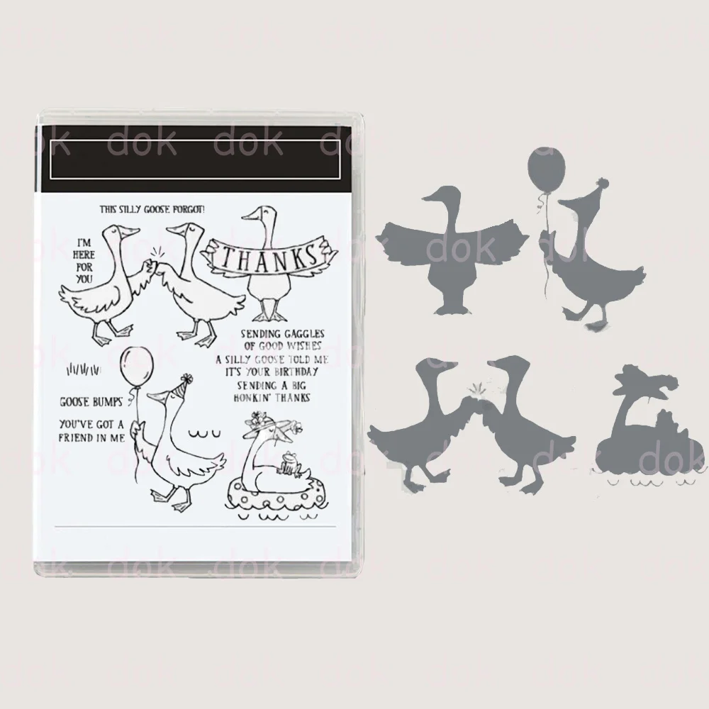 Five Little Ducks Are Cute Animals Stamps and Metal Cutting Dies Sets for DIY Craft Making Greeting Card Scrapbooking Decoration
Five Little Ducks Are Cute Animals Stamps and Metal Cutting Dies Sets for DIY Craft Making Greeting Card Scrapbooking Decoration