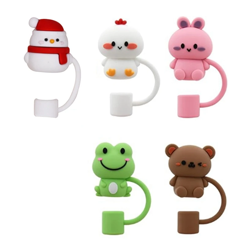 5Pcs Premium Silicone Straw Cover Caps - Animal Shaped Durable Easy Install Easy To Use
5Pcs Premium Silicone Straw Cover Caps - Animal Shaped Durable Easy Install Easy To Use