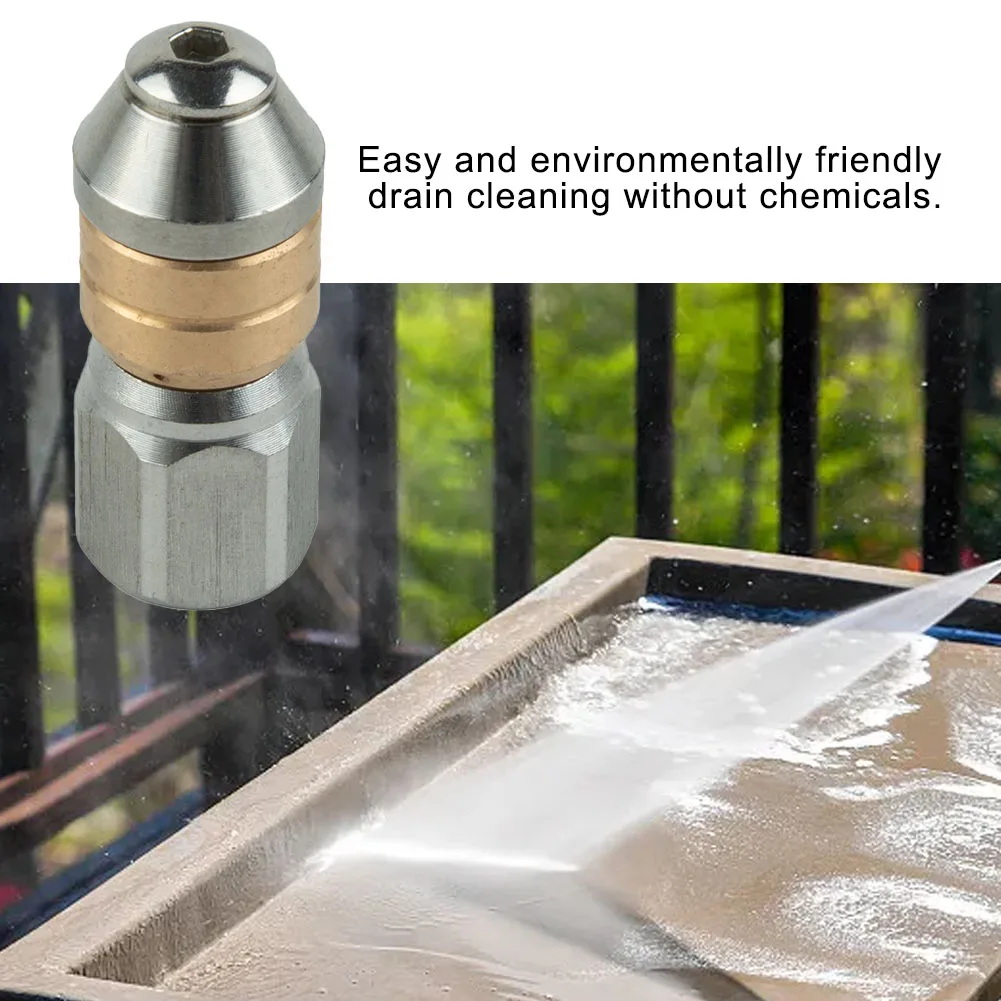 High Quality Brand New Nozzle High Pressure Home Parts Replacement Stainless Steel Swivel Unclog Spray Car Washer
High Quality Brand New Nozzle High Pressure Home Parts Replacement Stainless Steel Swivel Unclog Spray Car Washer