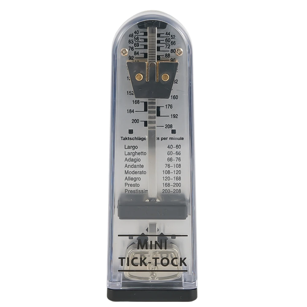 For Piano Guitar Mechanical Metronome 11Cm Accessories Metal&Plastic Mini Portable Metronome Train Music Speed
For Piano Guitar Mechanical Metronome 11Cm Accessories Metal&Plastic Mini Portable Metronome Train Music Speed