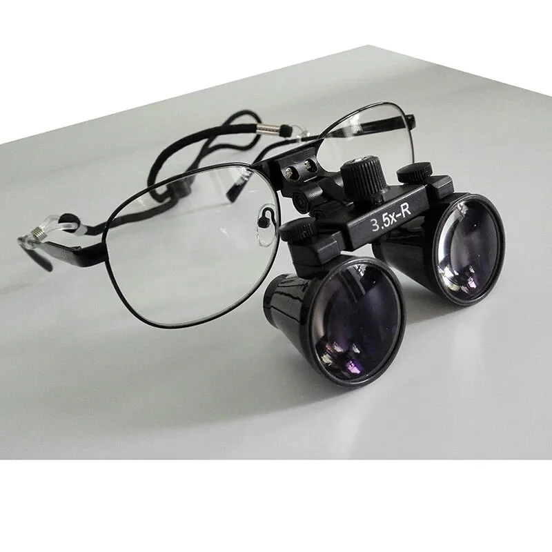 2.5X 3.5X Binocular Dental Loupe Surgery Surgical Magnifier Medical Operation Loupe with Metal Frame
2.5X 3.5X Binocular Dental Loupe Surgery Surgical Magnifier Medical Operation Loupe with Metal Frame
