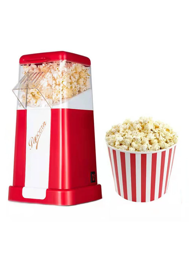 110V 220V Electric Corn Popcorn Maker Household Automatic Mini Hot Air Popcorn Making Machine DIY Corn Popper Children Gift
110V 220V Electric Corn Popcorn Maker Household Automatic Mini Hot Air Popcorn Making Machine DIY Corn Popper Children Gift