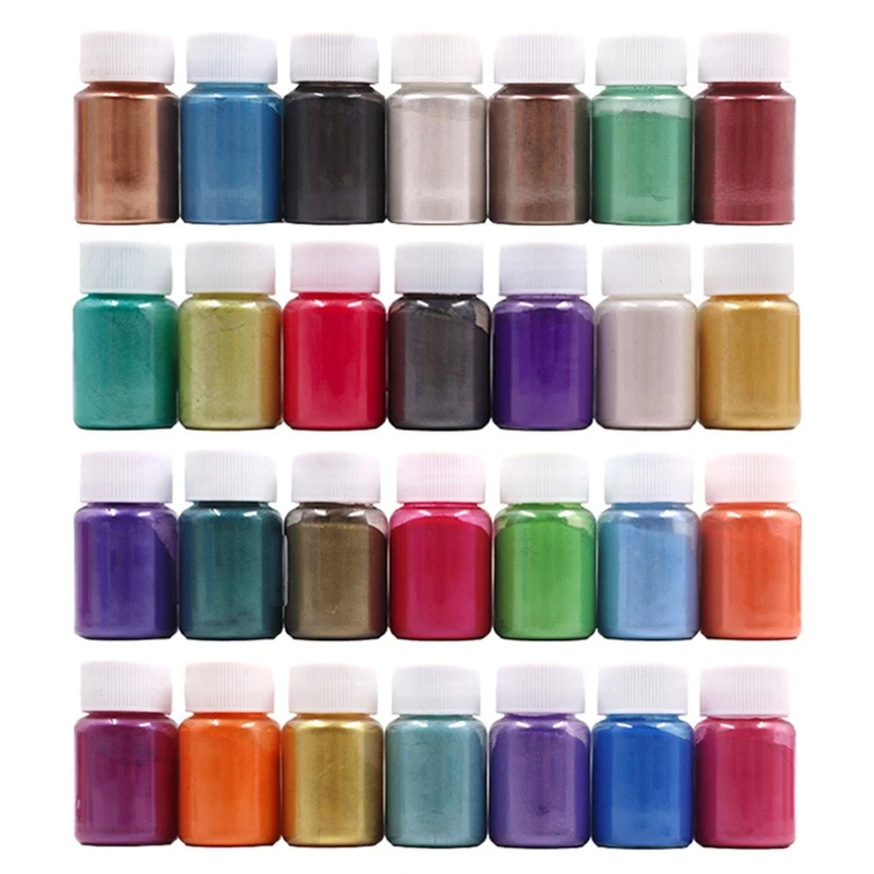 5/6/7/28 Bottles Cosmetic Grade Pearlescent Power Natural Mica Mineral Powder 
5/6/7/28 Bottles Cosmetic Grade Pearlescent Power Natural Mica Mineral Powder