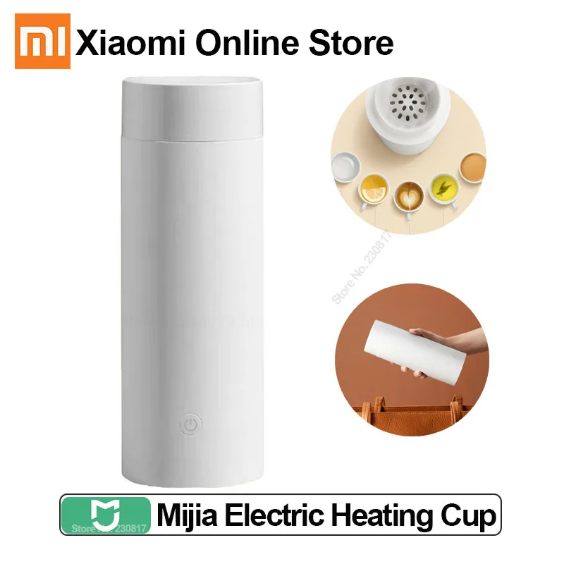 Xiaomi Mijia Portable Electric Heating Cup 350mL Thermos Cup Stainless Steel Electric Boiling Cup use for mini dormitory student
Xiaomi Mijia Portable Electric Heating Cup 350mL Thermos Cup Stainless Steel Electric Boiling Cup use for mini dormitory student