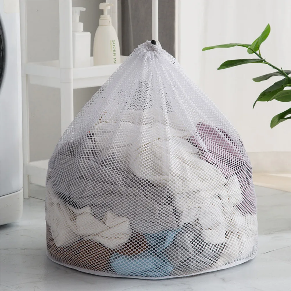 1 X Wash Bag Drawstring Laundry Bag Machine Wash Special Care Bag Thickened Mesh Bag Large Laundry Net Pocket Beam Mouth
1 X Wash Bag Drawstring Laundry Bag Machine Wash Special Care Bag Thickened Mesh Bag Large Laundry Net Pocket Beam Mouth