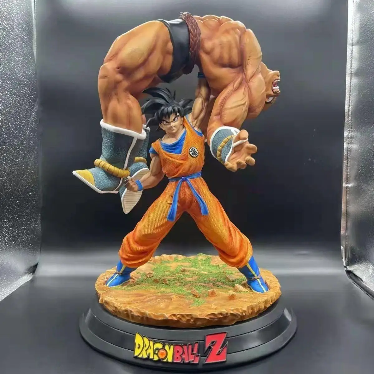 43cm Japanese Anime Dragon Ball Z DBZ Figures Son Goku VS Nappa PVC Action Figure Toy Game Statue Collectible Model Doll
43cm Japanese Anime Dragon Ball Z DBZ Figures Son Goku VS Nappa PVC Action Figure Toy Game Statue Collectible Model Doll