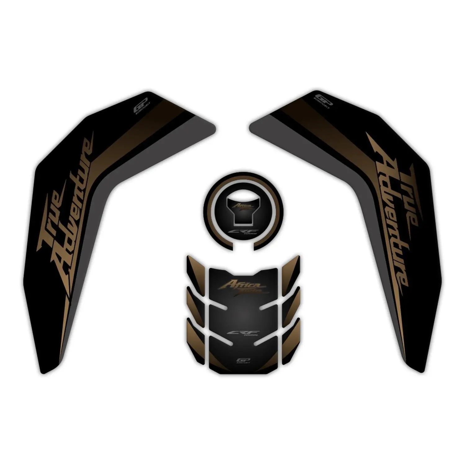 GP композитный для Africa Twin 2016-2019 совместимый Набор ковриков для бака бронза
GP композитный для Africa Twin 2016-2019 совместимый Набор ковриков для бака бронза