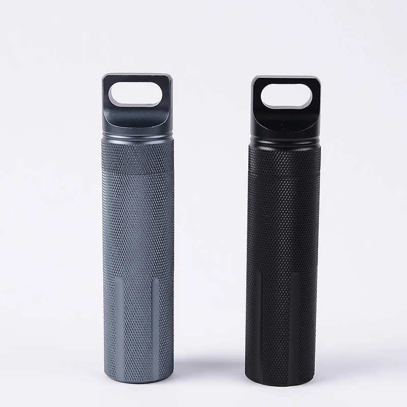 Aluminum alloy waterproof tank sealing box Metal medicine waterproof bin Medicine box Outdoor travel EDC outdoor tools
Aluminum alloy waterproof tank sealing box Metal medicine waterproof bin Medicine box Outdoor travel EDC outdoor tools