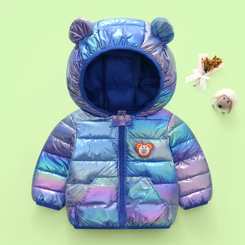 New Boys Girls Clothes Kids Cartoon Bear Hooded Down Coats Autumn Winter Warm Fashion Outwear Children Casual Jacket For 1-5T
New Boys Girls Clothes Kids Cartoon Bear Hooded Down Coats Autumn Winter Warm Fashion Outwear Children Casual Jacket For 1-5T