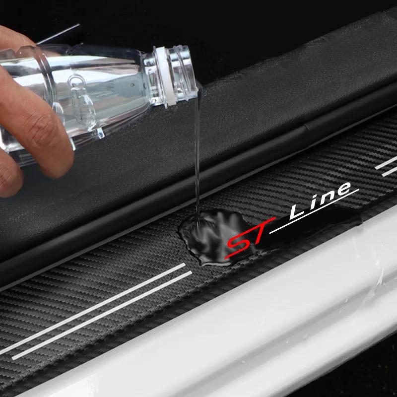 Carbon Fiber Car Threshold Trunk Anti Kick Sticker Waterproof Protect Sticker for Focus ST Mondeo ST LINE Car Accessories
Carbon Fiber Car Threshold Trunk Anti Kick Sticker Waterproof Protect Sticker for Focus ST Mondeo ST LINE Car Accessories