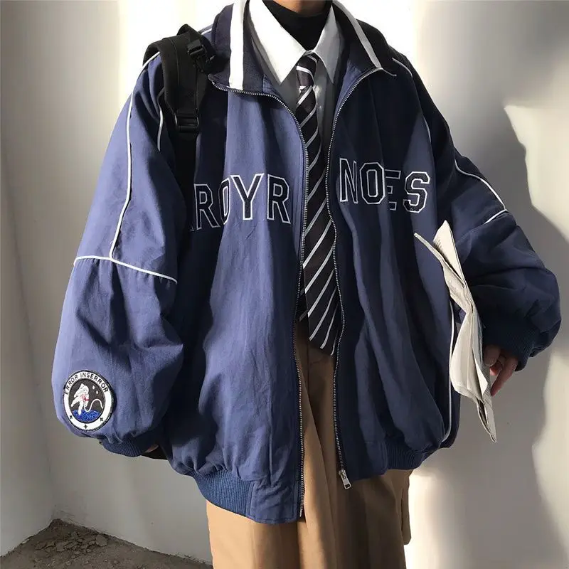 2022 spring letter jacket new all-match preppy style baseball hoodie women men's loose thin casual lovers cool wear sweatshirt
2022 spring letter jacket new all-match preppy style baseball hoodie women men's loose thin casual lovers cool wear sweatshirt