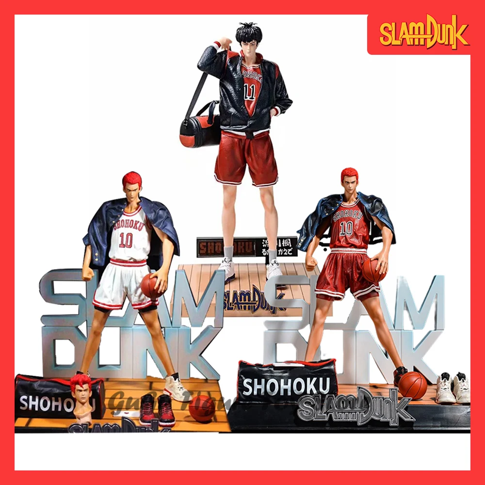 33cm SLAM DUNK Anime Figures Sakuragi Hanamichi Figure Kaede Rukawa Figurine PVC Statue Collectible Model Decoration Toys Gifts
33cm SLAM DUNK Anime Figures Sakuragi Hanamichi Figure Kaede Rukawa Figurine PVC Statue Collectible Model Decoration Toys Gifts