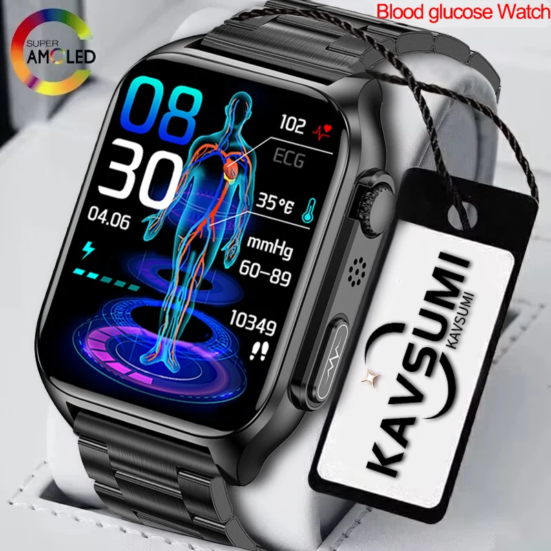 2023 New blood sugar Smart Watch Men's Bluetooth Call Watches ECG+PPG Blood Pressure Measurement Sport Smartwatch Men Woman +Box
2023 New blood sugar Smart Watch Men's Bluetooth Call Watches ECG+PPG Blood Pressure Measurement Sport Smartwatch Men Woman +Box