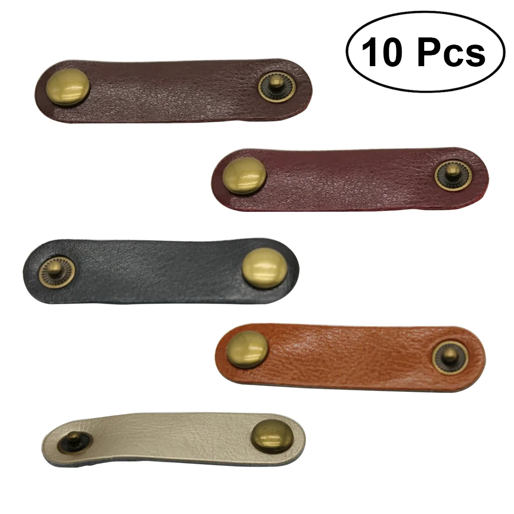 Leather USB Cord Organizer Data Cable Keeper Charging Cable Wrapper with Snap Button (Mixed Delivery)
Leather USB Cord Organizer Data Cable Keeper Charging Cable Wrapper with Snap Button (Mixed Delivery)