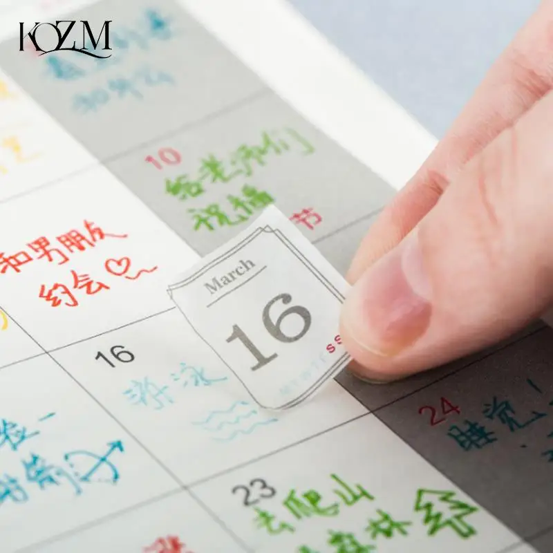 12 листов, календарь на 365 дней, наклейка, наклейка на ежедневный план, канцелярские принадлежности
12 листов, календарь на 365 дней, наклейка, наклейка на ежедневный план, канцелярские принадлежности