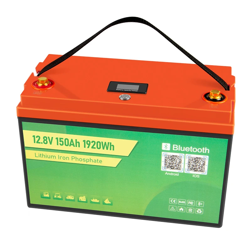 150Ah lifepo4 12v RV Solar Home Off-Grid ups battery cabinet 12v deep cycle battery with Peak Discharge 350A Current
150Ah lifepo4 12v RV Solar Home Off-Grid ups battery cabinet 12v deep cycle battery with Peak Discharge 350A Current