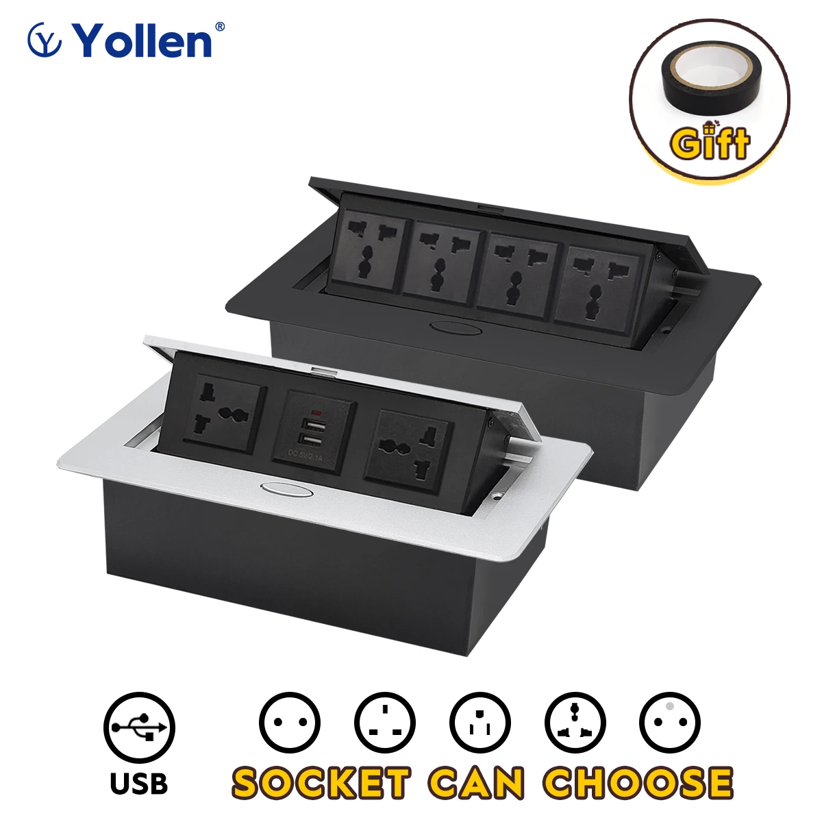 【Whole sale】All Aluminum Panel Universal Standard Hidden Type Table Socket Thailand Household Kitchen indoor office desk
【Whole sale】All Aluminum Panel Universal Standard Hidden Type Table Socket Thailand Household Kitchen indoor office desk