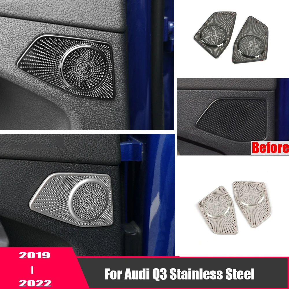 For Audi Q3 2019-2022 Stainless steel Car Interior rear door handle horn cover decorative Cover Trim Sticker Auto Accessories
For Audi Q3 2019-2022 Stainless steel Car Interior rear door handle horn cover decorative Cover Trim Sticker Auto Accessories