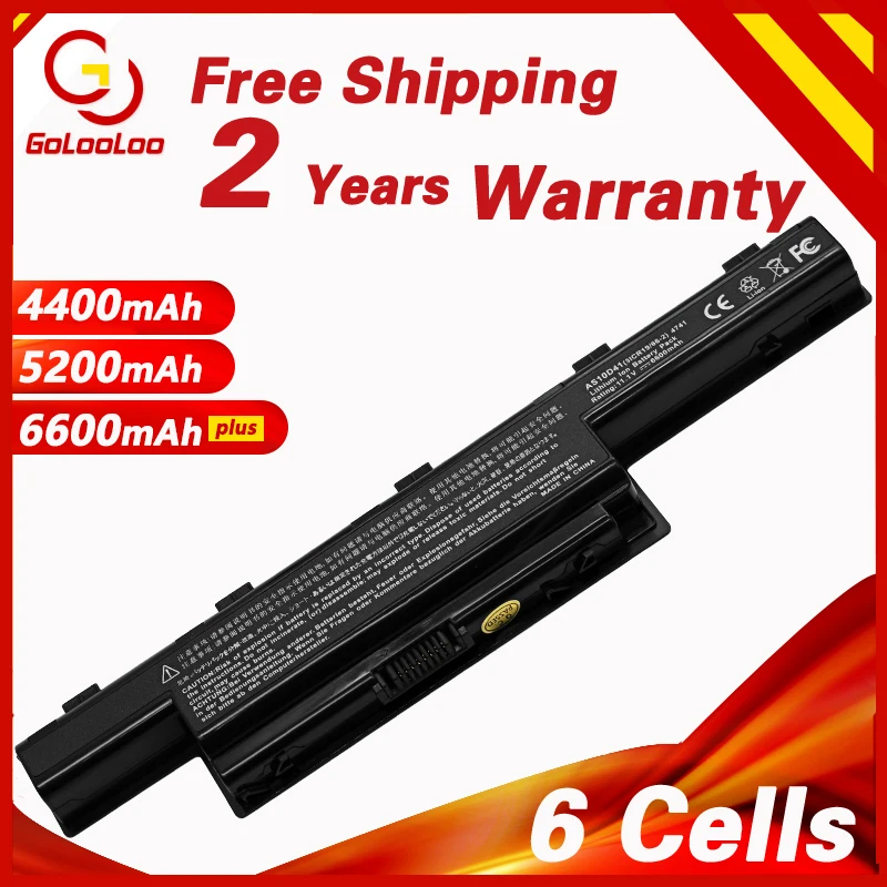 Golooloo Battery For Acer Aspire V3 5741 5742 5750 5551G 5560G 5741G 5750G AS10D31 AS10D51 AS10D61 AS10D71 AS10D75 AS10D81
Golooloo Battery For Acer Aspire V3 5741 5742 5750 5551G 5560G 5741G 5750G AS10D31 AS10D51 AS10D61 AS10D71 AS10D75 AS10D81