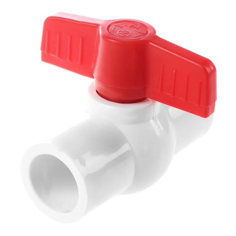 HOT 20Mm X 20Mm Slip Plumbing T Handle Full Port PVC-U Ball Valve White+Red
HOT 20Mm X 20Mm Slip Plumbing T Handle Full Port PVC-U Ball Valve White+Red