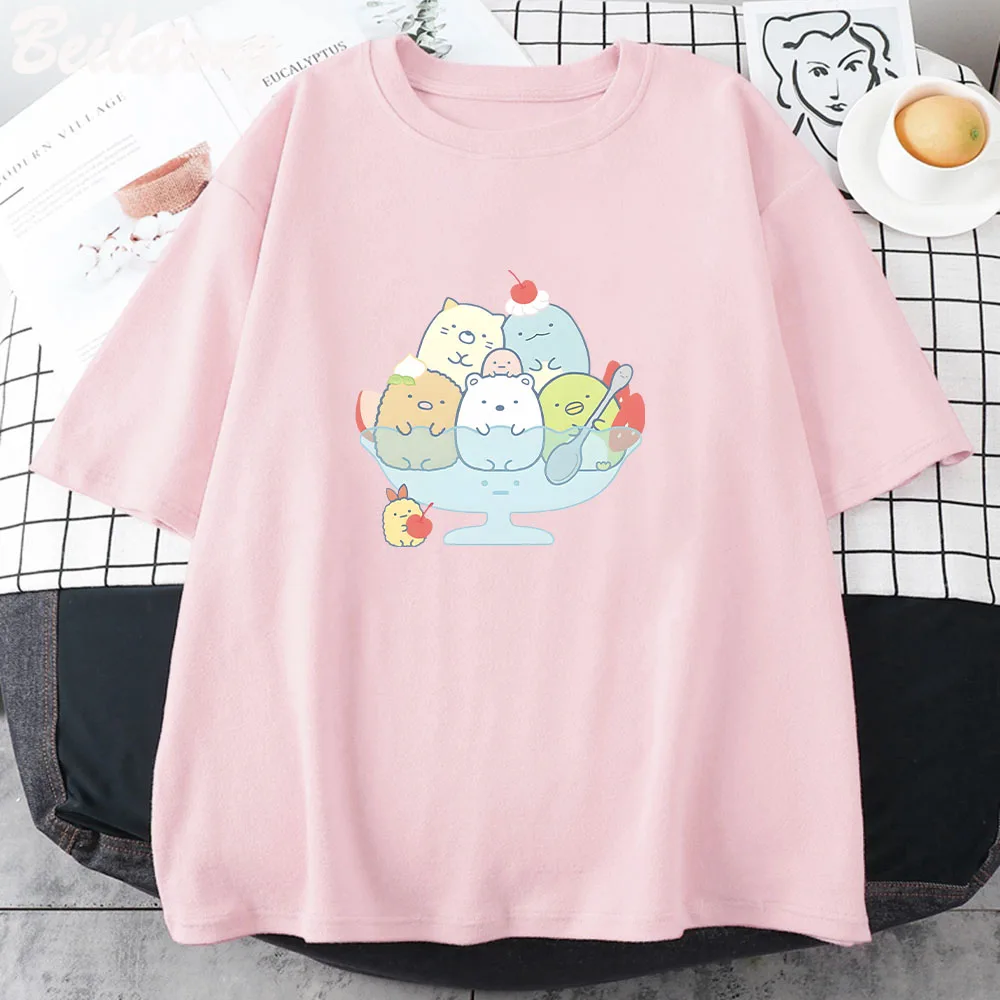 Sumikko Gurashi Kawaii Anime T-shirt Summer Tops Fashion T-shirts Women Graphic Tees Shirt Funny Harajuku Oversized T Shirts
Sumikko Gurashi Kawaii Anime T-shirt Summer Tops Fashion T-shirts Women Graphic Tees Shirt Funny Harajuku Oversized T Shirts