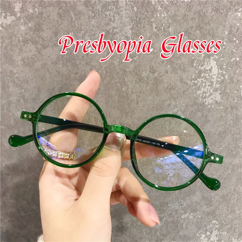 2022 Round Reading Glasses Ultralight Small Frame Presbyopic Eyeglasses Blocking Blue Light Hyperopia Eyewear +1.0..+4.0
2022 Round Reading Glasses Ultralight Small Frame Presbyopic Eyeglasses Blocking Blue Light Hyperopia Eyewear +1.0..+4.0