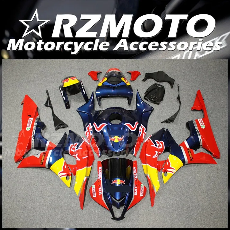 Новый комплект обтекателей под давлением из АБС-пластика, подходит для HONDA CBR600RR F5 2007 2008 07 08, красного и синего цвета
Новый комплект обтекателей под давлением из АБС-пластика, подходит для HONDA CBR600RR F5 2007 2008 07 08, красного и синего цвета