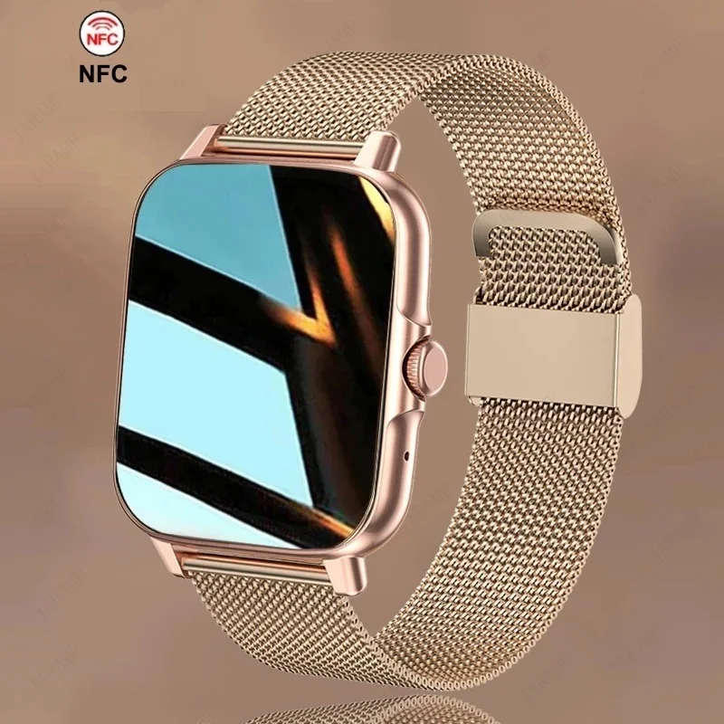 2022 New Bluetooth Call NFC Smart Watch Men 1.69" Full Touch Screen Heart Rate Blood Pressure Smart Watch for Android IOS
2022 New Bluetooth Call NFC Smart Watch Men 1.69" Full Touch Screen Heart Rate Blood Pressure Smart Watch for Android IOS
