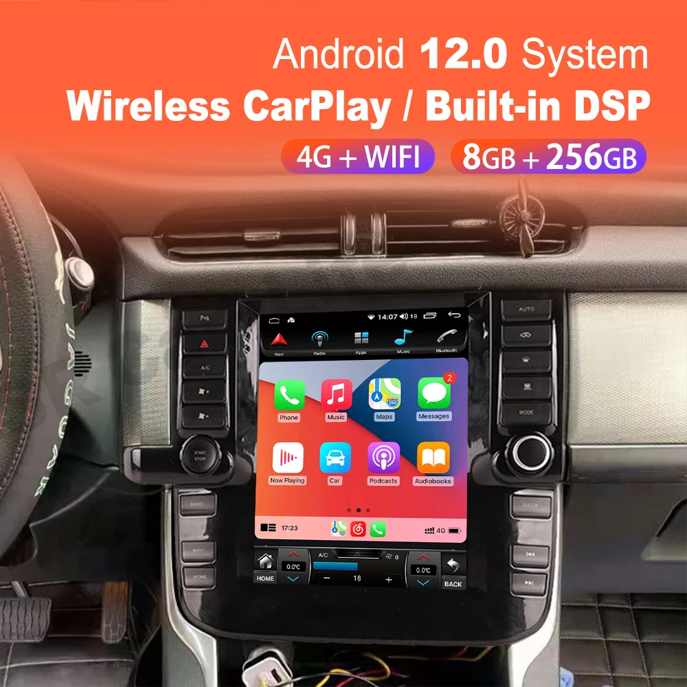 8+256G Android 12.0 DVD Player Radio For Jaguar XF 2016-2019 Touch Screen Car Stereo Multimedia GPS Navigation CarPlay Head Unit
8+256G Android 12.0 DVD Player Radio For Jaguar XF 2016-2019 Touch Screen Car Stereo Multimedia GPS Navigation CarPlay Head Unit
