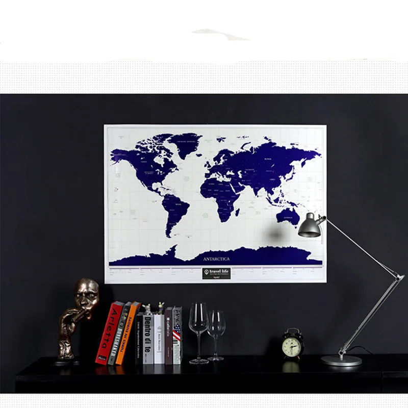 NEW HOT high quality Luminous Deluxe Scratch Map 1Piece map scratch travel scratch off maps With Starlight Free Shipping
NEW HOT high quality Luminous Deluxe Scratch Map 1Piece map scratch travel scratch off maps With Starlight Free Shipping