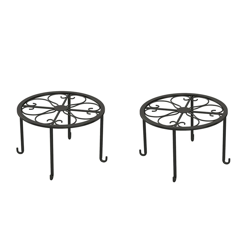 2-Pack Decent Metal Plant Stands Heavy Duty Flower Pot Stands Anti-Rust Iron Plant Pot Shelf For Multiple Plant
2-Pack Decent Metal Plant Stands Heavy Duty Flower Pot Stands Anti-Rust Iron Plant Pot Shelf For Multiple Plant