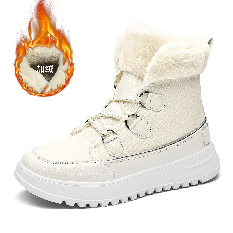 White Winter Shoes Women Ankle Boots Snow Warm Plush Velvet Fashion Female Booties Short Ladies Footwear Lightweight
White Winter Shoes Women Ankle Boots Snow Warm Plush Velvet Fashion Female Booties Short Ladies Footwear Lightweight
