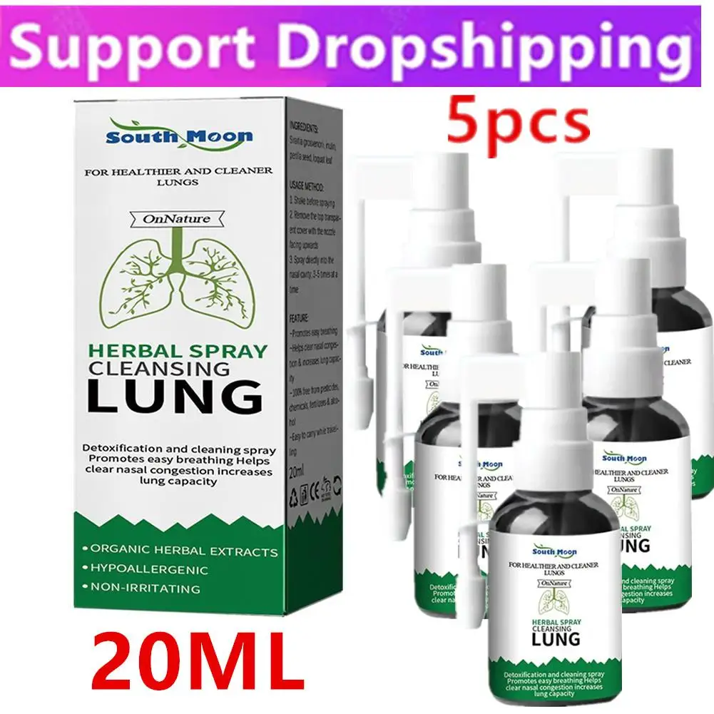 5Pcs Nature Organic-Herbs Lung Cleansing & Throat Relief Mouth Spray Anti Snoring Solution Stop Snore Relief Spray Nose 20ml
5Pcs Nature Organic-Herbs Lung Cleansing & Throat Relief Mouth Spray Anti Snoring Solution Stop Snore Relief Spray Nose 20ml