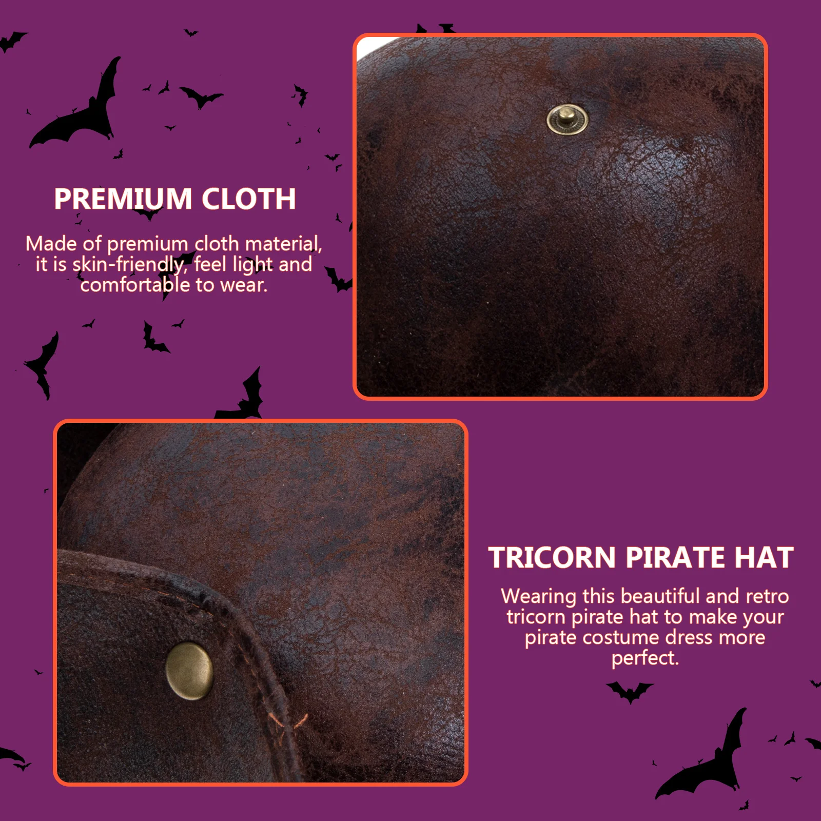 Hat Pirate Costumetricorn Party Cap Cosplay Captain Kids Proptri Tricorne Corner Novelty Funny Child Buccaneer Cornered Three
Hat Pirate Costumetricorn Party Cap Cosplay Captain Kids Proptri Tricorne Corner Novelty Funny Child Buccaneer Cornered Three