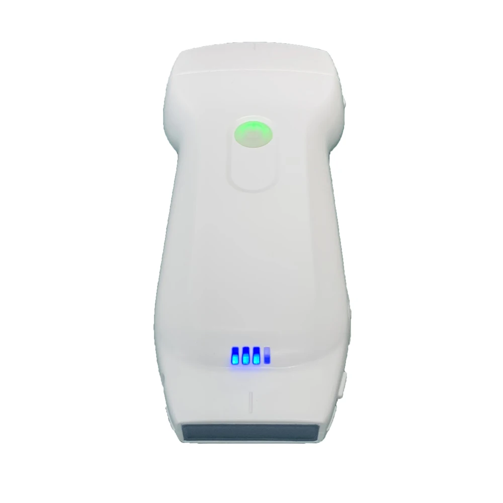 Wireless Probe Type Handheld Ultrasound-Double-Head Series 3 in 1 Connected to a Android IOS Windows Devices
Wireless Probe Type Handheld Ultrasound-Double-Head Series 3 in 1 Connected to a Android IOS Windows Devices