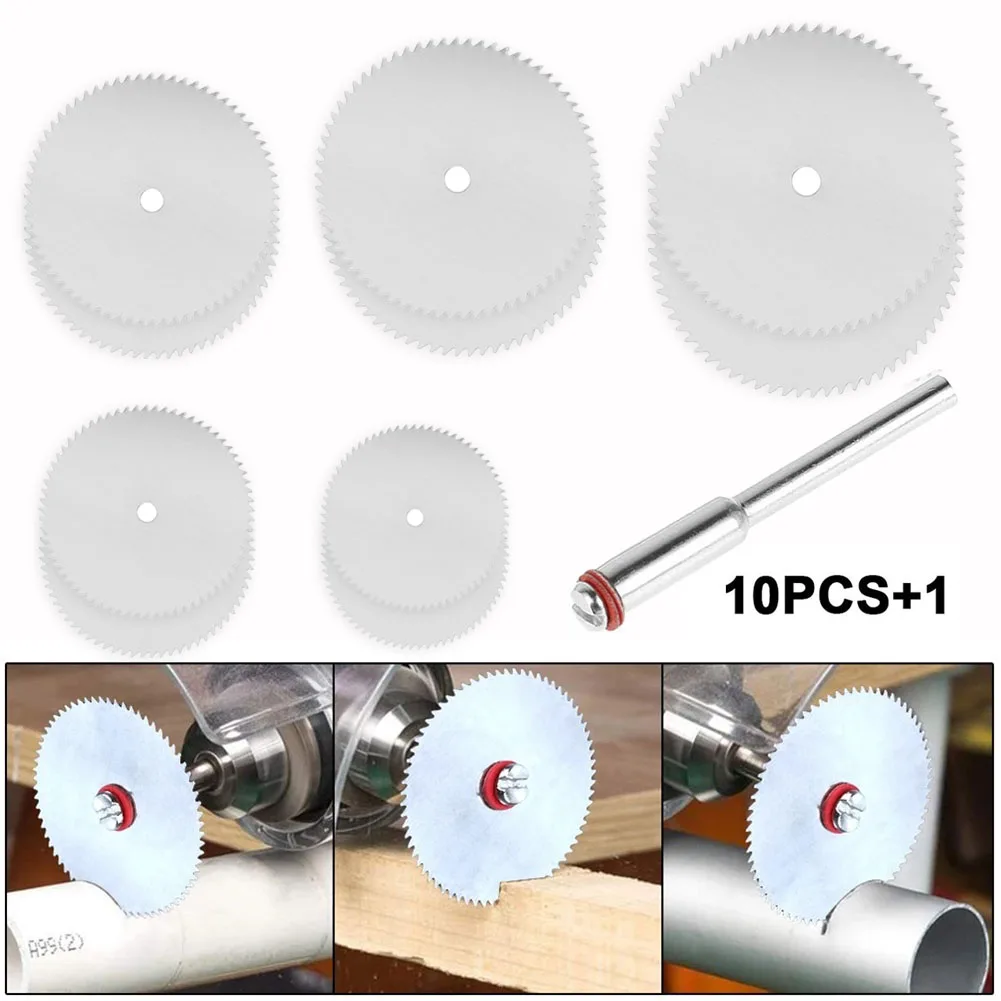 10 Pcs Circular Saw Blade Cutting Disc 16/18/22/25/32mm 3mm Connecting Rod For Stainless Steel Fast Cutting Rotary Tools Grinder
10 Pcs Circular Saw Blade Cutting Disc 16/18/22/25/32mm 3mm Connecting Rod For Stainless Steel Fast Cutting Rotary Tools Grinder