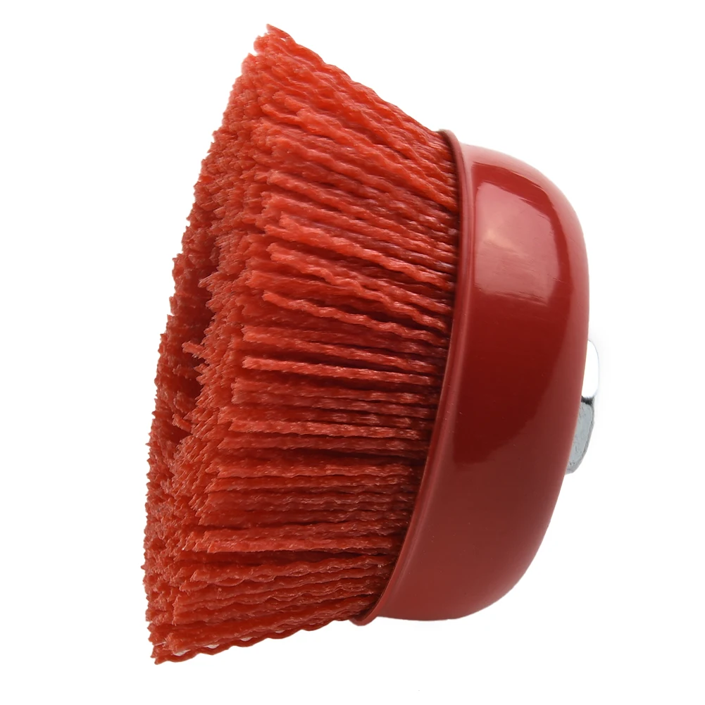 4In 100mm Polishing Brush Nylon Bristle Cup Brush Abrasive Wheel Angle Grinder Tool For Wood Polishing Grinding Tool
4In 100mm Polishing Brush Nylon Bristle Cup Brush Abrasive Wheel Angle Grinder Tool For Wood Polishing Grinding Tool