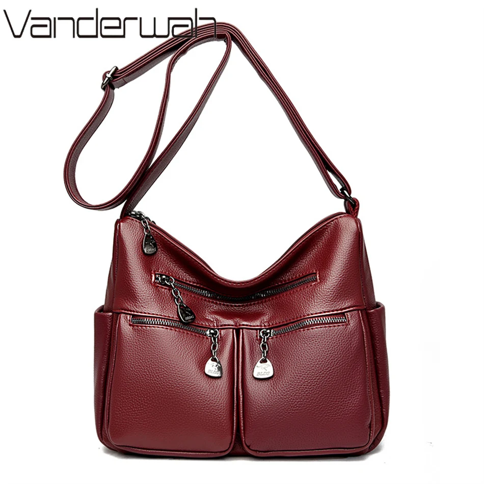 Many Pockets Design Handbags for Female 2022 Casual Leather Shoulder Crossbody Women Shopper Bag Luxury Brand Lady Messenger Sac
Many Pockets Design Handbags for Female 2022 Casual Leather Shoulder Crossbody Women Shopper Bag Luxury Brand Lady Messenger Sac