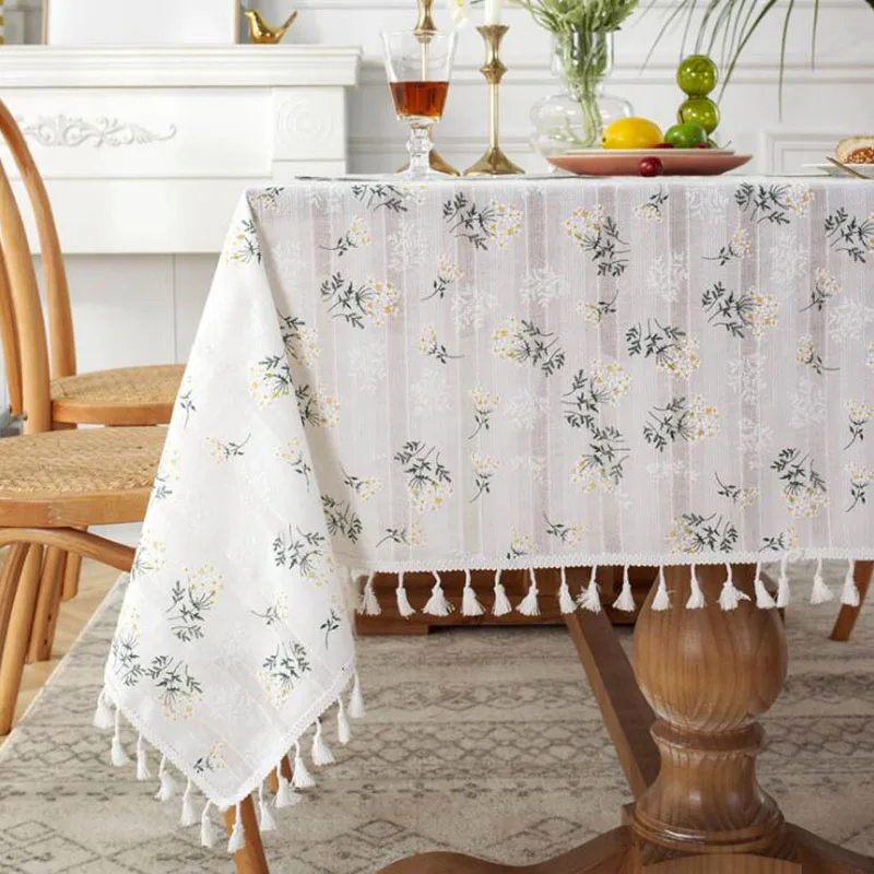 Korean Cotton Linen Tablecloth Garden Style Small Yellow Lace Cloth Rectangular Printing Picnic Cloth Table Decoration
Korean Cotton Linen Tablecloth Garden Style Small Yellow Lace Cloth Rectangular Printing Picnic Cloth Table Decoration