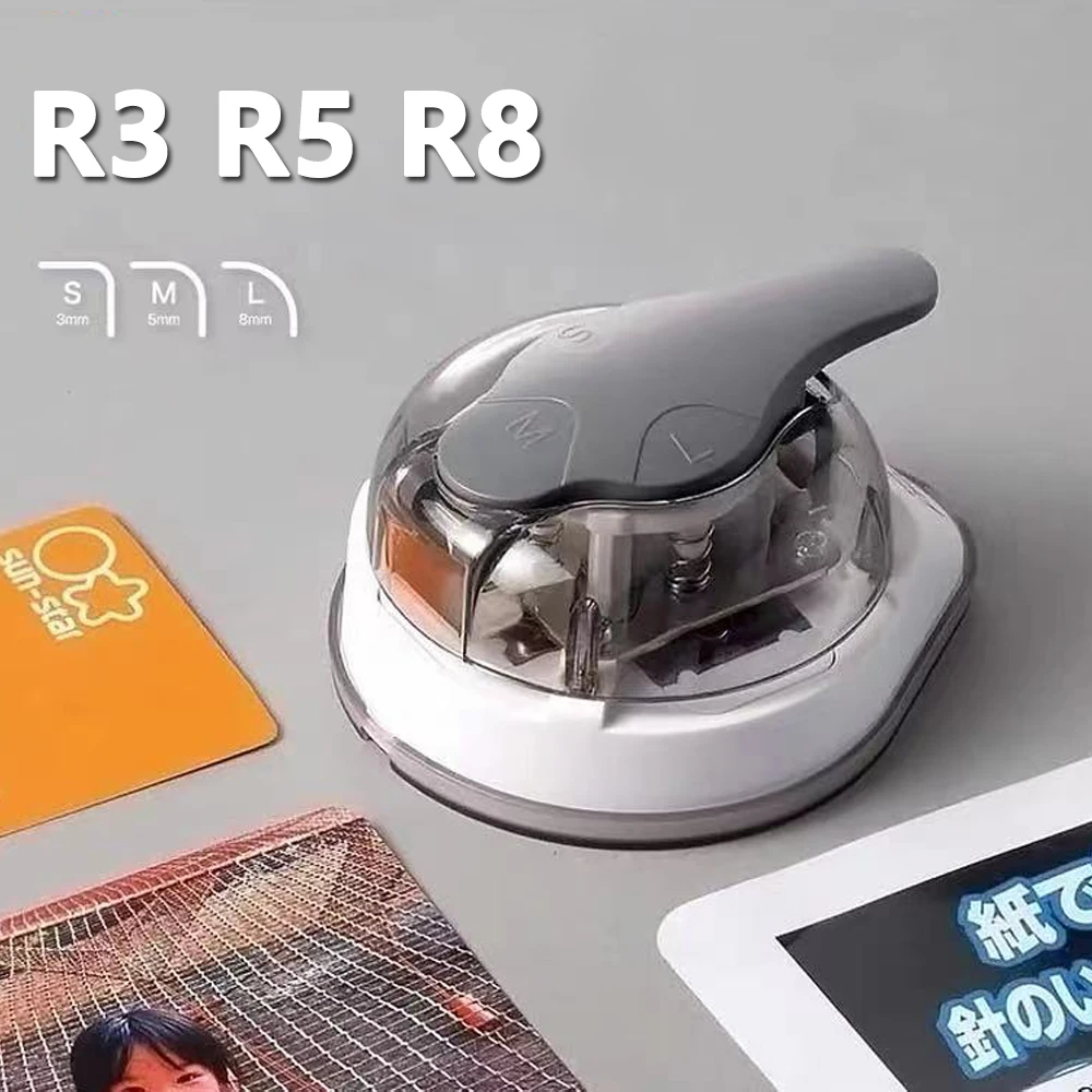 R3/r5/r8mm Sunstar 3/5/8mm Photo Punch 3-в-1 для углового круглого мешка 1 шт. L мешочки круглый триммер Ламинирующий уголок для бумаги
R3/r5/r8mm Sunstar 3/5/8mm Photo Punch 3-в-1 для углового круглого мешка 1 шт. L мешочки круглый триммер Ламинирующий уголок для бумаги