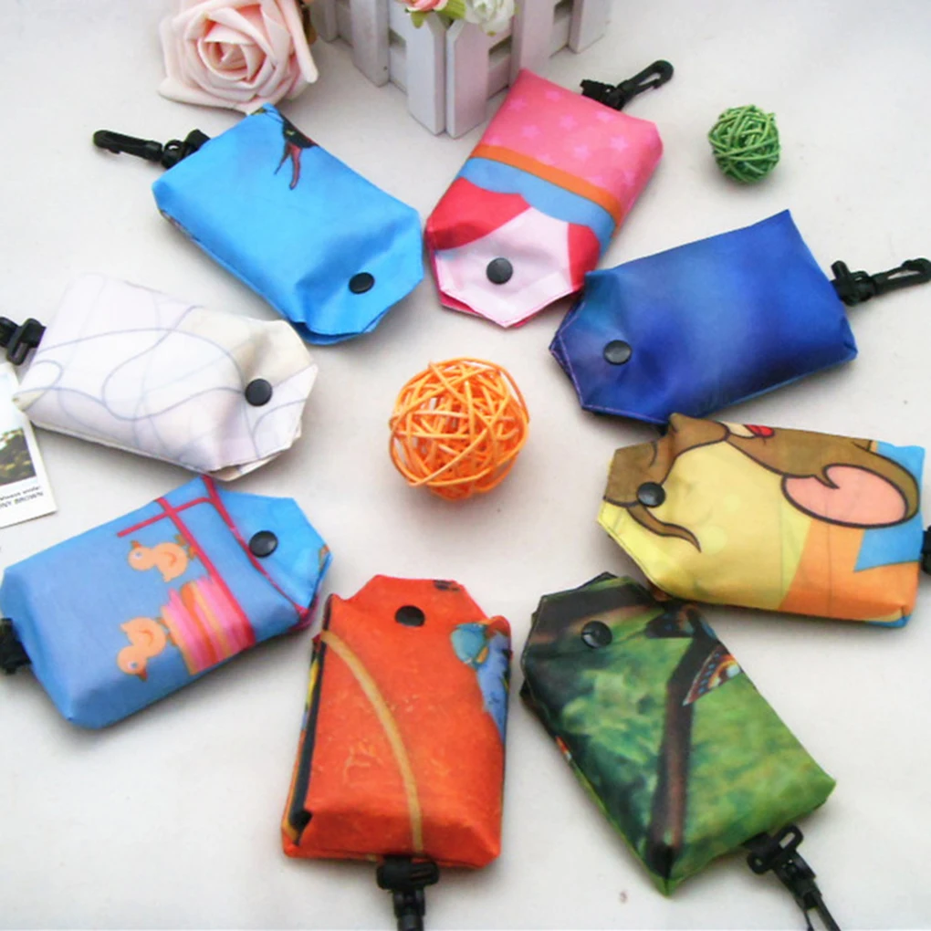 Resuable Polyester Handy Shopping Bag Recycle Storage Organizer Foldable Eco Friendly Tote Pouch Random Color
Resuable Polyester Handy Shopping Bag Recycle Storage Organizer Foldable Eco Friendly Tote Pouch Random Color