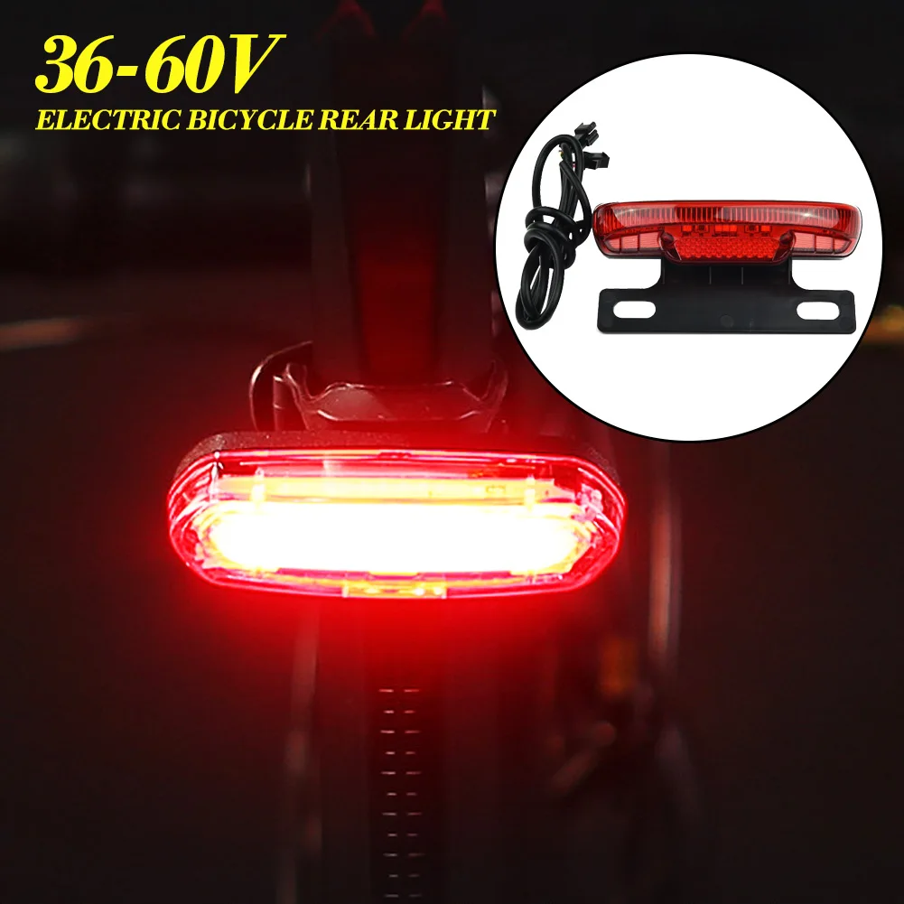 Electric Bicycle Rear Light Night 36-60V Cycling LED Safety Warning Lamp Ebike Tail Light Electric Bicycle Accessories Biciclet
Electric Bicycle Rear Light Night 36-60V Cycling LED Safety Warning Lamp Ebike Tail Light Electric Bicycle Accessories Biciclet