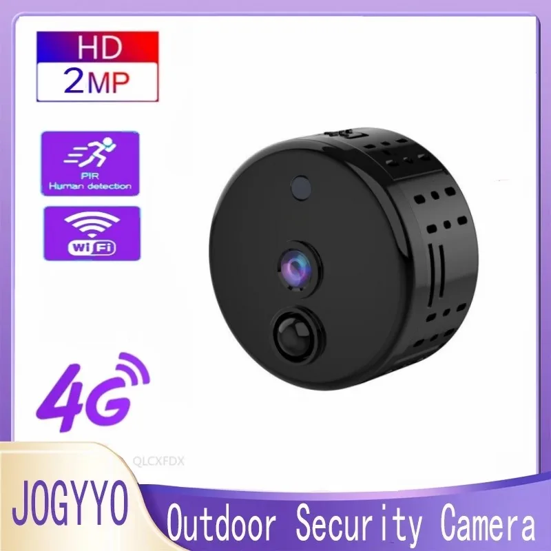 4G SIM Wireless Security Mini Camera 2MP Night Vision Motion Detection 1400mAh Home Security Monitoring Remote Viewing IP cam
4G SIM Wireless Security Mini Camera 2MP Night Vision Motion Detection 1400mAh Home Security Monitoring Remote Viewing IP cam