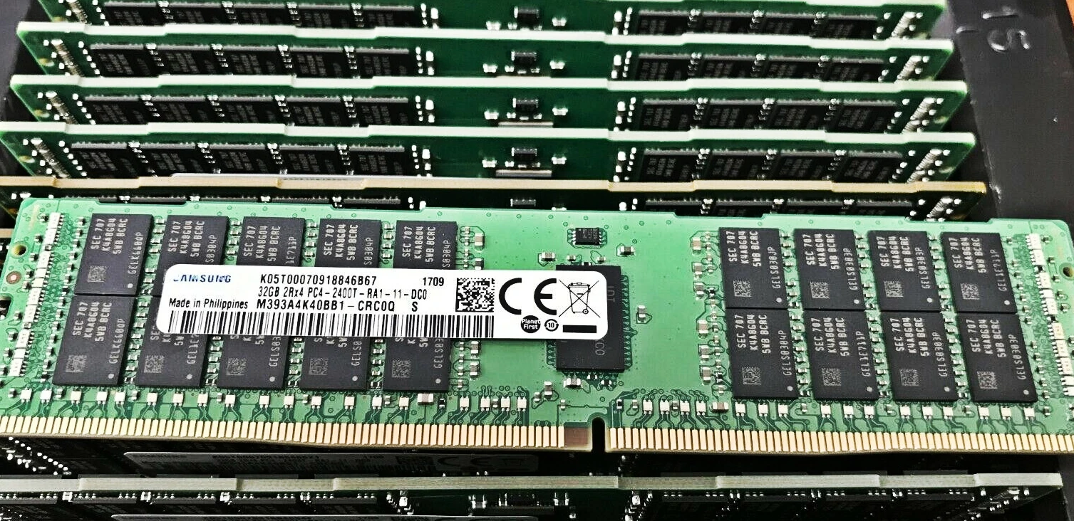 Оперативная память, используемая для Samsung 32G DDR4 PC4-2400T ECC REG, Серверная память IBM DELL Lenovo
Оперативная память, используемая для Samsung 32G DDR4 PC4-2400T ECC REG, Серверная память IBM DELL Lenovo