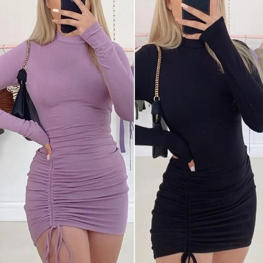 O Neck Short Sleeve Pleated Bodycon Dress Women Sexy Solid Spring Summer Patrywear
O Neck Short Sleeve Pleated Bodycon Dress Women Sexy Solid Spring Summer Patrywear