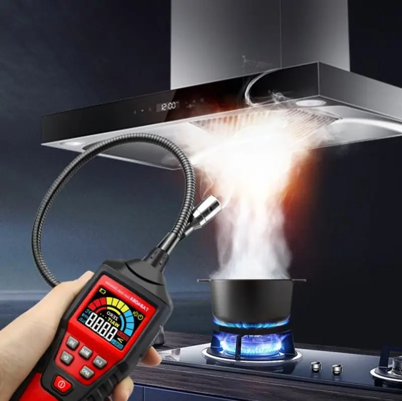 Gas Leak Detector Gas Analyzer Monitor Combustible Flammable Natural Tester PPM Meter 20% LEL Visible Audible Alarm
Gas Leak Detector Gas Analyzer Monitor Combustible Flammable Natural Tester PPM Meter 20% LEL Visible Audible Alarm