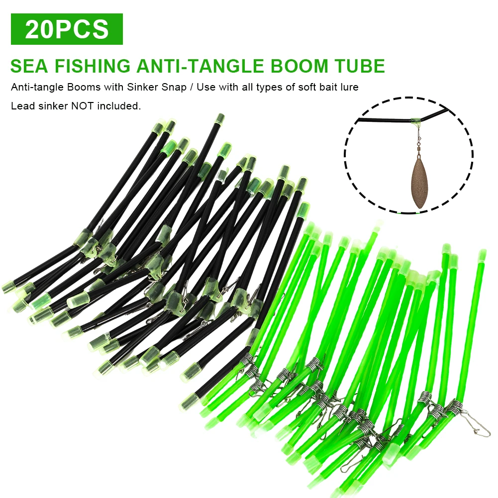 20pcs Sea Feeder Fishing Anti Tangle Boom Tube Luminous Anti Tangle Booms With Snaps Tube Balance Connector Fishing Tools Tackle
20pcs Sea Feeder Fishing Anti Tangle Boom Tube Luminous Anti Tangle Booms With Snaps Tube Balance Connector Fishing Tools Tackle