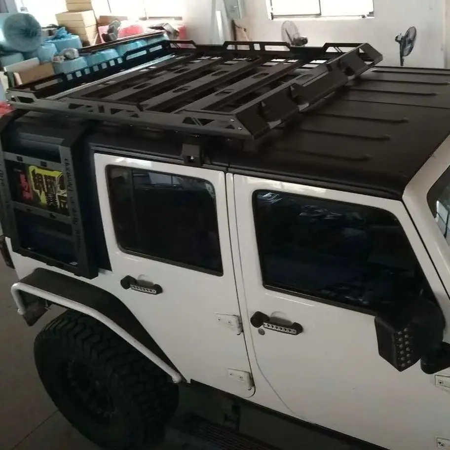 Стальной багажник на крышу для Jeep Wrangler JL 2018-2020 Lantsun JL1087 
Стальной багажник на крышу для Jeep Wrangler JL 2018-2020 Lantsun JL1087